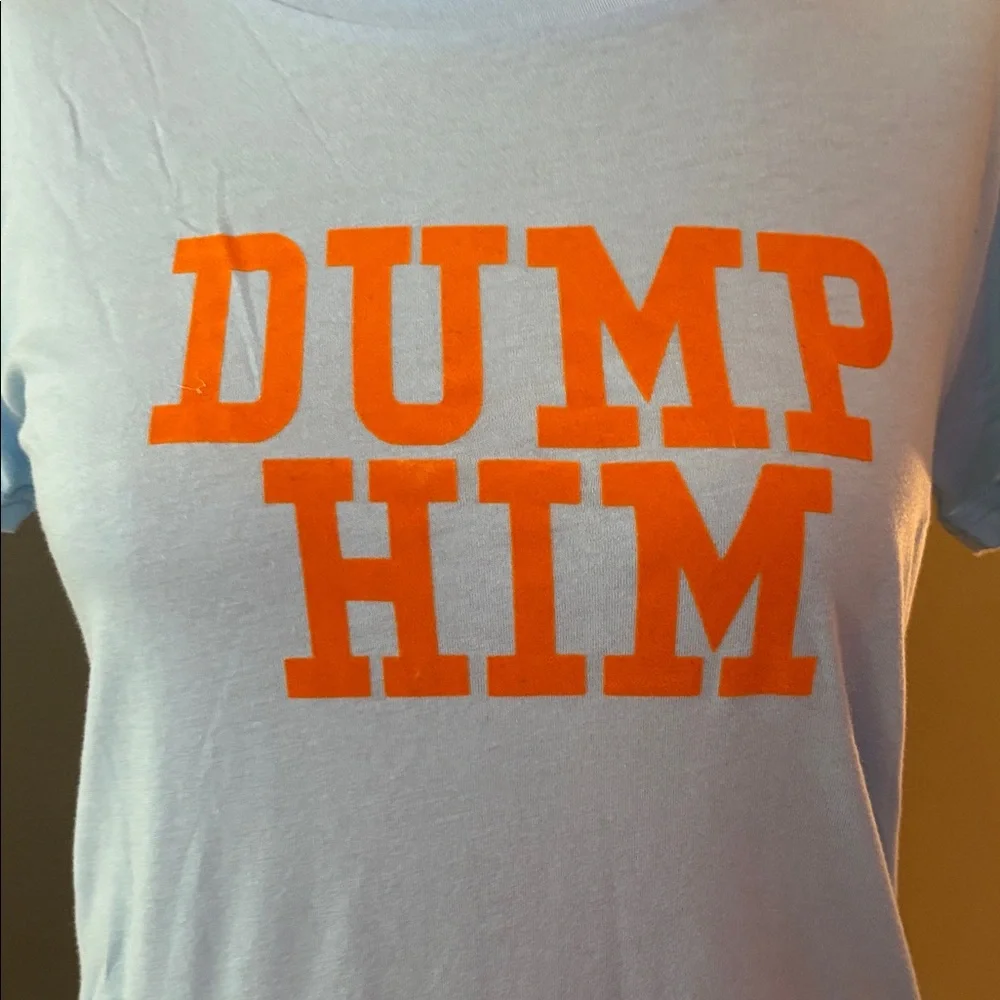 Dolls Kill “original” Sugar Thrillz “Dump Him” Crop Top NWT - Picture 3 of 6